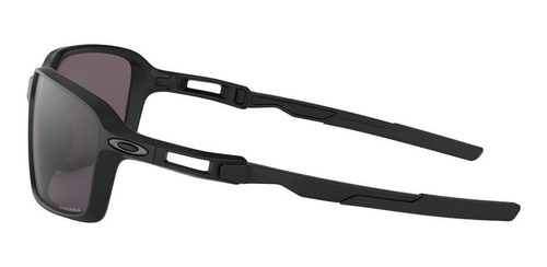 Imagem 3 de 4 de Óculos de sol Oakley Siphon Standard armação de o matter cor matte black, lente grey de plutonite prizm, haste matte black de o matter - OO9429