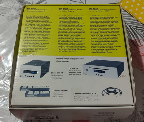 Dac Conversor Pro-ject Dac Box Ds -audiopatagonia- Negro