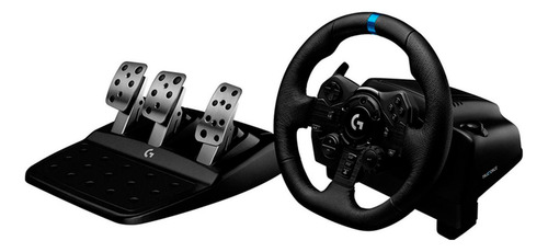 Kit Volante Logitech G923 Trueforce Palanca Pedales Xbox Negro