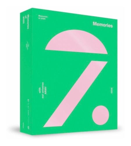 Bts Memories Of 2020 7 Dvd Boxset + Photo Book Asia Import