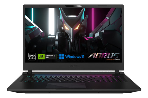 Laptop Gamer Aorus 17 9kf-e3l I5 Rtx 4060 17.3 Fhd 144hz Negro