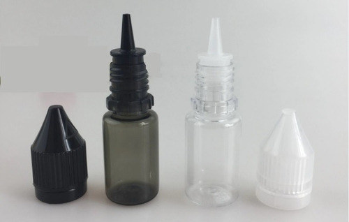 Goteros Plásticos Transparentes 10 Ml, Precinto De Seguridad