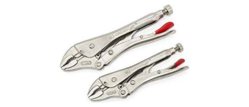 Crescent Clp2setn 7 Y 10 Curved Jaw Locking Plier Set 2 Piez