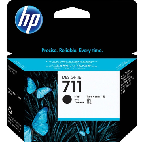 Cartucho Tinta Hp 711xl Negro 80ml Original