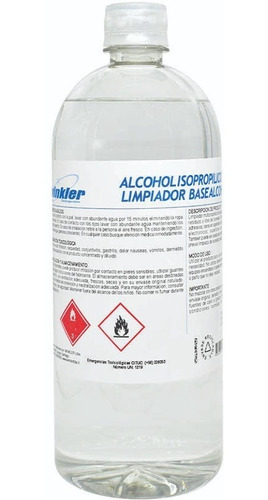 Alcohol Isopropilico 70° Certificado Isp ( 1 Litro )
