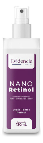 Nano Retinol - Loção Tônica Retinol 120ml