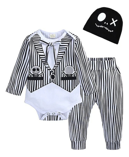 Disfraz Halloween Jack Skellington Para Bebe