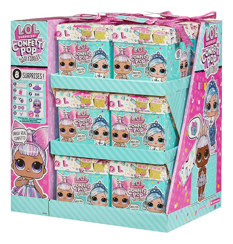 Lol Surprise Playset Confetti Pop Birthay Wabro 