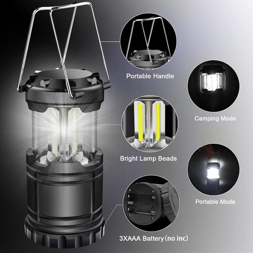 Linterna Led De Camping Portátil, Led Camping Lantern, 2025