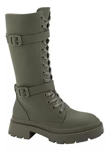 Botas Largas Verde Militar | MercadoLibre 📦