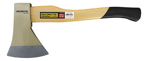 Hacha Tipo Alemán Cabo De Madera Corto 800g Crossmaster