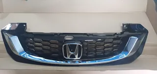 Grade Honda Civic 2015 2016 Black Piano Com Emblema Cromado Preto Brilhante