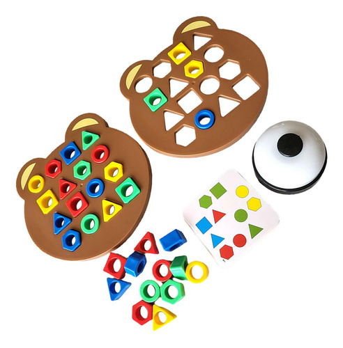 Rompecabezas De Combinación De Bloques De Juego Con Campana
