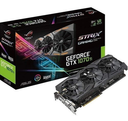 Tarjeta Gráfica 1070 Ti 8gb Asus Strix