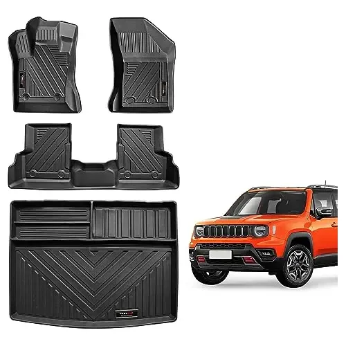 Tapa Trasera IPhone XR Garage-Pro Moldura De Guardabarros Compatible Con Jeep Renegade 2015-2023 Con Textura De Plástico Gris Delantero Lado Izquierdo Apple Watch Acero