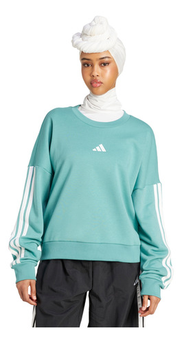 Buzo Adidas Casual Essentials French Terry Mujer Jx7630