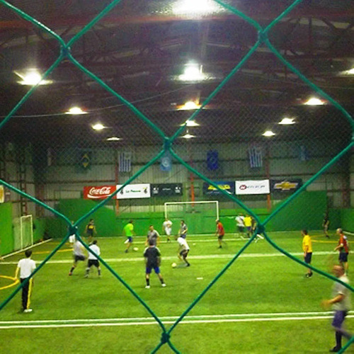 Imagen 3 de 10 de 10.m2 De Red Cerramiento Perimetral Contencion Cancha Futbol - Entrega Inmediata. Resiste Intemperie