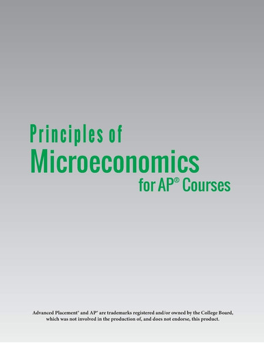 Libro:  Principles Of Microeconomics For Ap® Courses