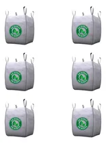 Comprar 6 Big Bag Ensacar Entulho Reciclagem 120x90x90 Até 1000kg