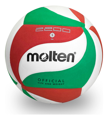 Pelota De Volley Molten Volleyball V5m4000 Oficial Mvd Sport