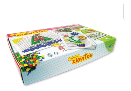 Jugando Con Clavitos - Motricidad Fina