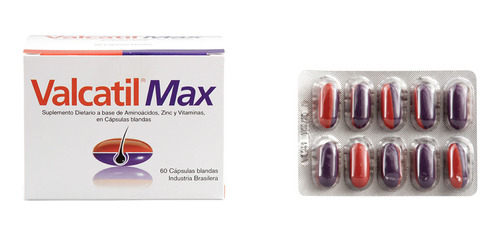 Valcatil Max Tratamiento Anti Caída Del Cabello X 60 Comp