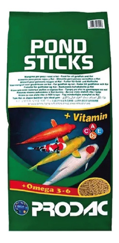 Alimento Para Carpas Y Peces De Estanque Pond Sticks  1 Kg