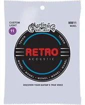 Comprar Cuerdas Para Guitarra Acústica Retro Martin - .011-.052 Luz 