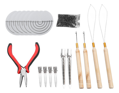 Kit De Extensiones De Cabello Con Pinzas Para Forma De Pico