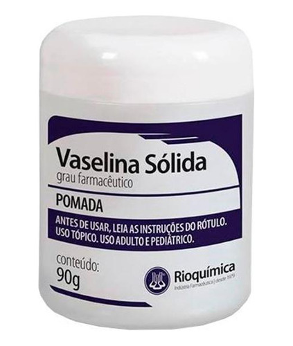 Vaselina Solida 90g - Rio Química