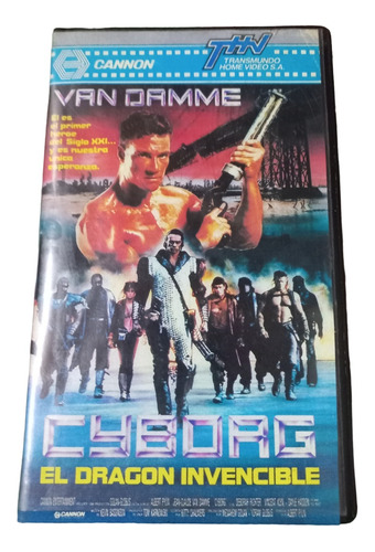 Cyborg El Dragon Invencible Van Damme.pelicula Vhs Leer Bien