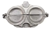 Comprar Cierra Empanadas Aluminio Doble Repulgue Copetin 9 Cm