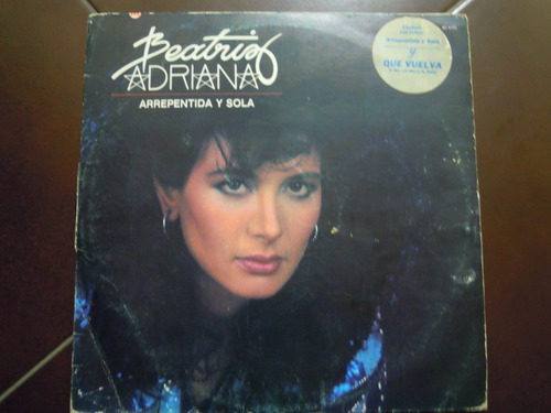 Beatriz Adriana Lp Arrepentida Y Sola 