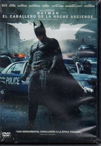 Batman El Caballero De La Noche Asciende Película Dvd | MercadoLibre