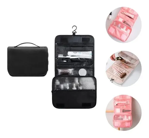 Bolsa Necessaire Viagem Cosméticos Maquiagem Divisórias