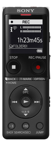 Grabadora Digital De Voz Icd-ux570f Color Negro