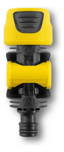 Conector Universal Con Válvula Reguladora  Karcher® Color Amarillo Con Negro