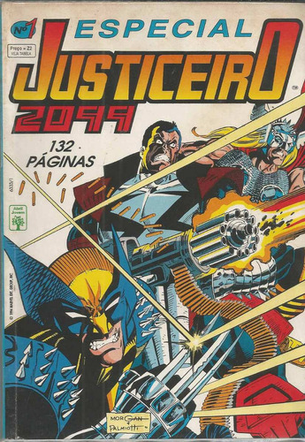 Justiceiro Especial 2099 Vol 1 - Abril - Bonellihq Cx22 C19