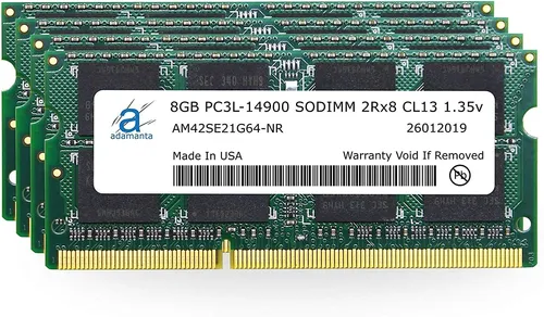 comprar Memorias Ram Adamanta, Ddr3 1867 Mhz, Cl13, 1,35 V, 32 Gb (4