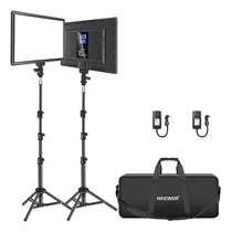 Comprar Kit De Iluminación De Panel De Luz De Video Led Neewer