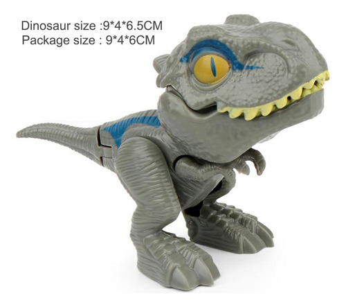 2 Dinosaur Bite Finger Toy Interactivo Tricky Toys Bite