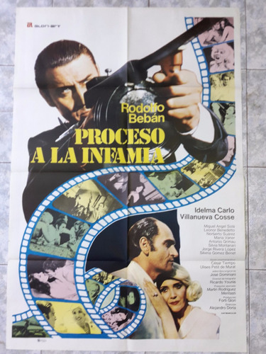 Poster Afiche Cine Argentino - Proceso A La Infamia *