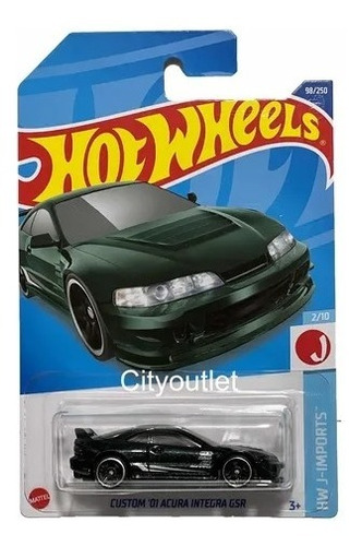 Hot Wheels Custom 01 Acura Integra Gsr Hw J - Imports 2021