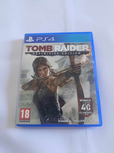 Tomb Raider Definitive Edition Ps4 Mídia Física