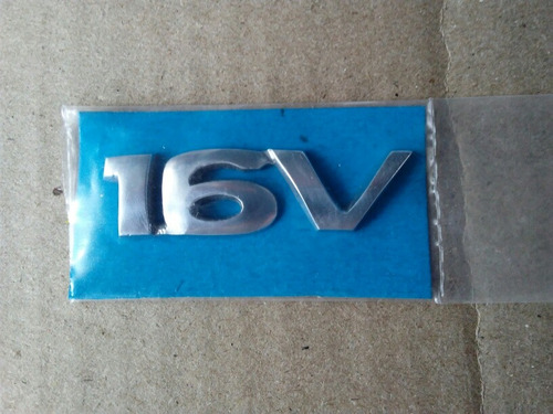 Emblema Aveo 16v Generico Metalico Sin Adhesivo 1.6v