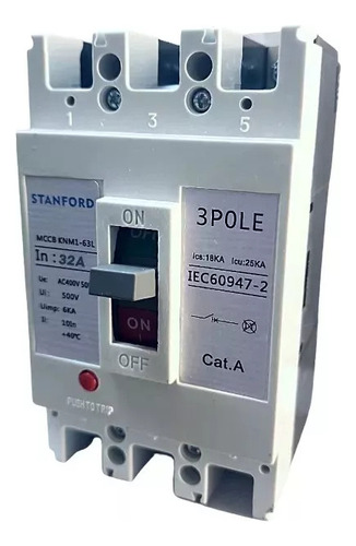 Interruptor De Caja Moldeada Fijo 25ka 32a