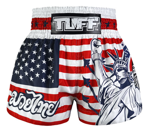 Tuff Sport Muay Thai Pantalones Cortos De Boxeo Mma Kickbox.