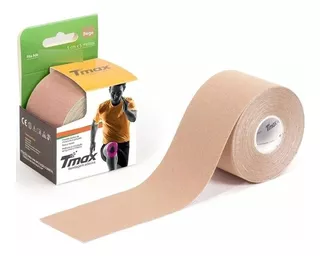 Kit 4 Fitas Bandagem Elastica Adesiva Tmax 5m X 5cm