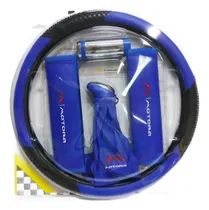 Comprar Kit Tuning 5 Piezas Para Auto Cubre Volante , Cinturon, Etc 