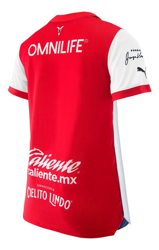 Jersey Playera Puma Chivas Guadalajara Femenil De Hombre